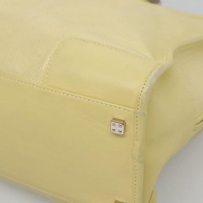 Loewe Amazona NM Bag Leather, YELLOW, LEATHER, Handbag