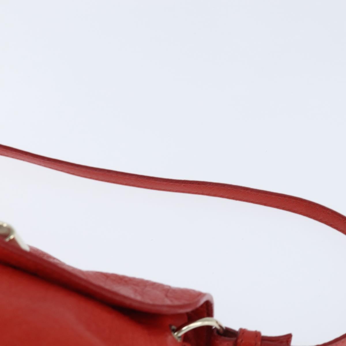 Chloe Lily Shoulder bag Leather, RED, LEATHER, Shoulder bag