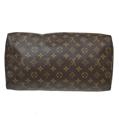 Louis Vuitton Speedy Handbag Monogram Canvas, Brown, Canvas, Handbag