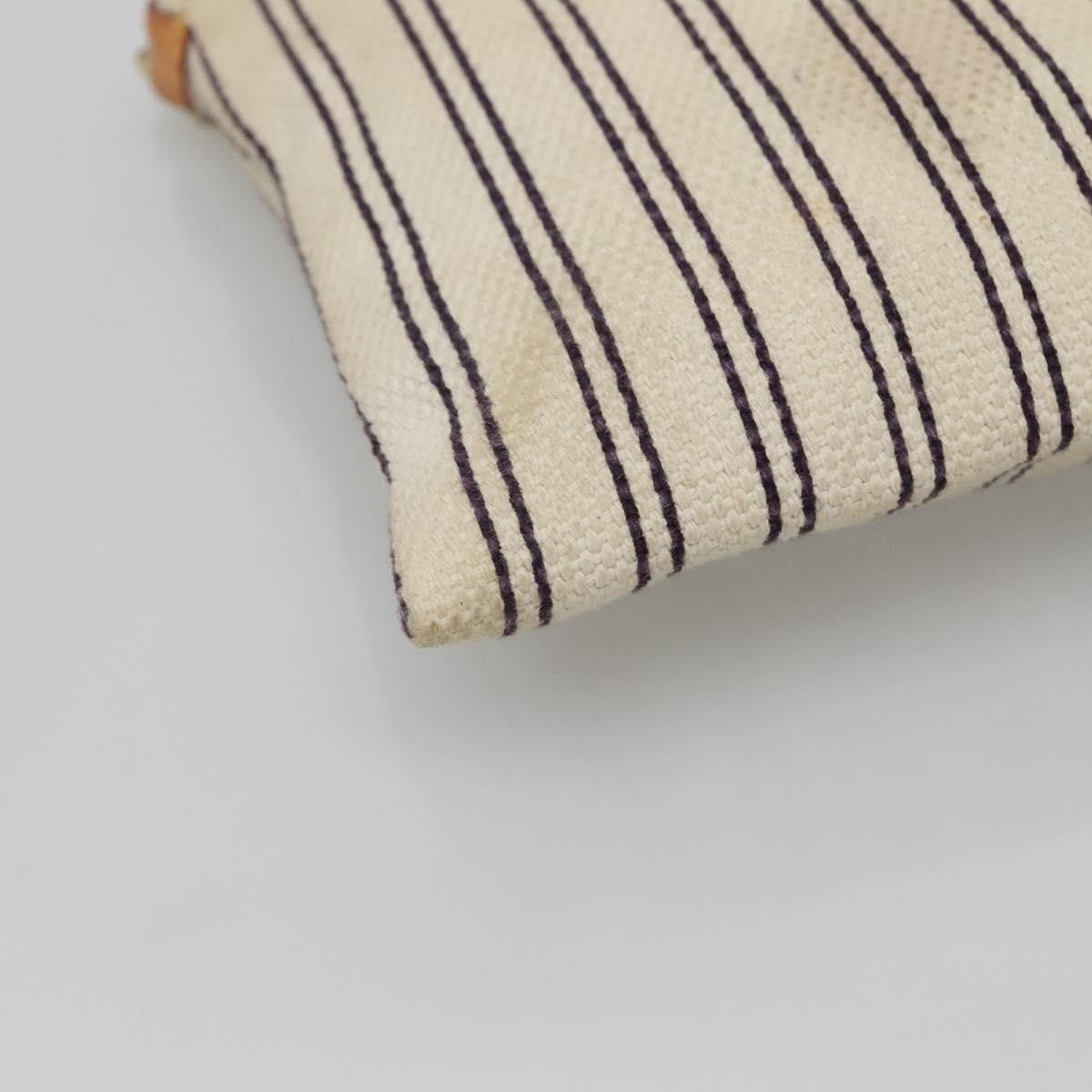 Louis Vuitton Antigua Pouch Canvas, WHITE, CANVAS, Clutche & pouche