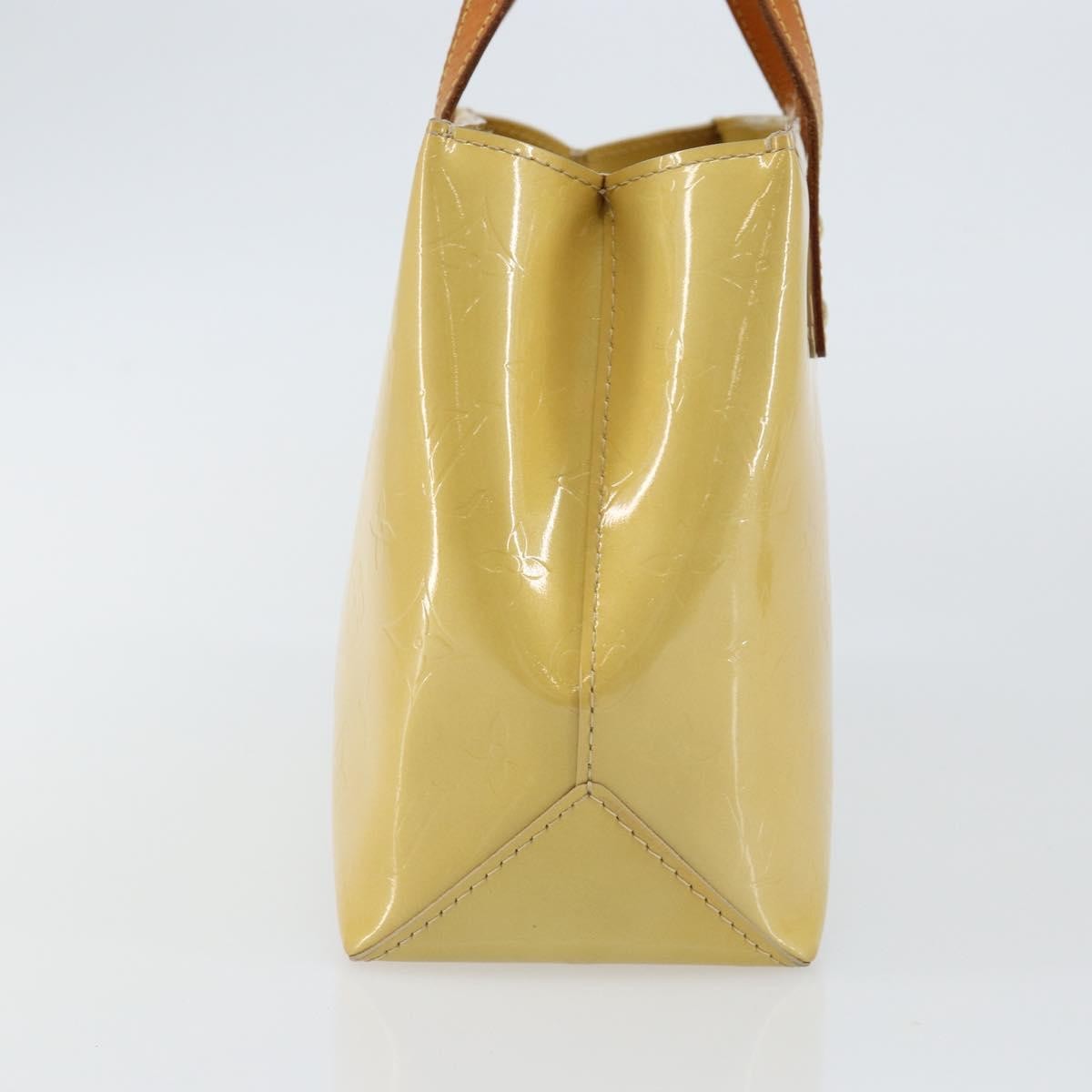 Louis Vuitton Reade Handbag Monogram Vernis, BEIGE, PATENT_LEATHER, Handbag