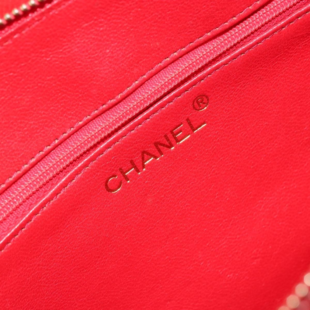 Chanel Chain Clutch Leather, Multicolour, Leather, Handbag