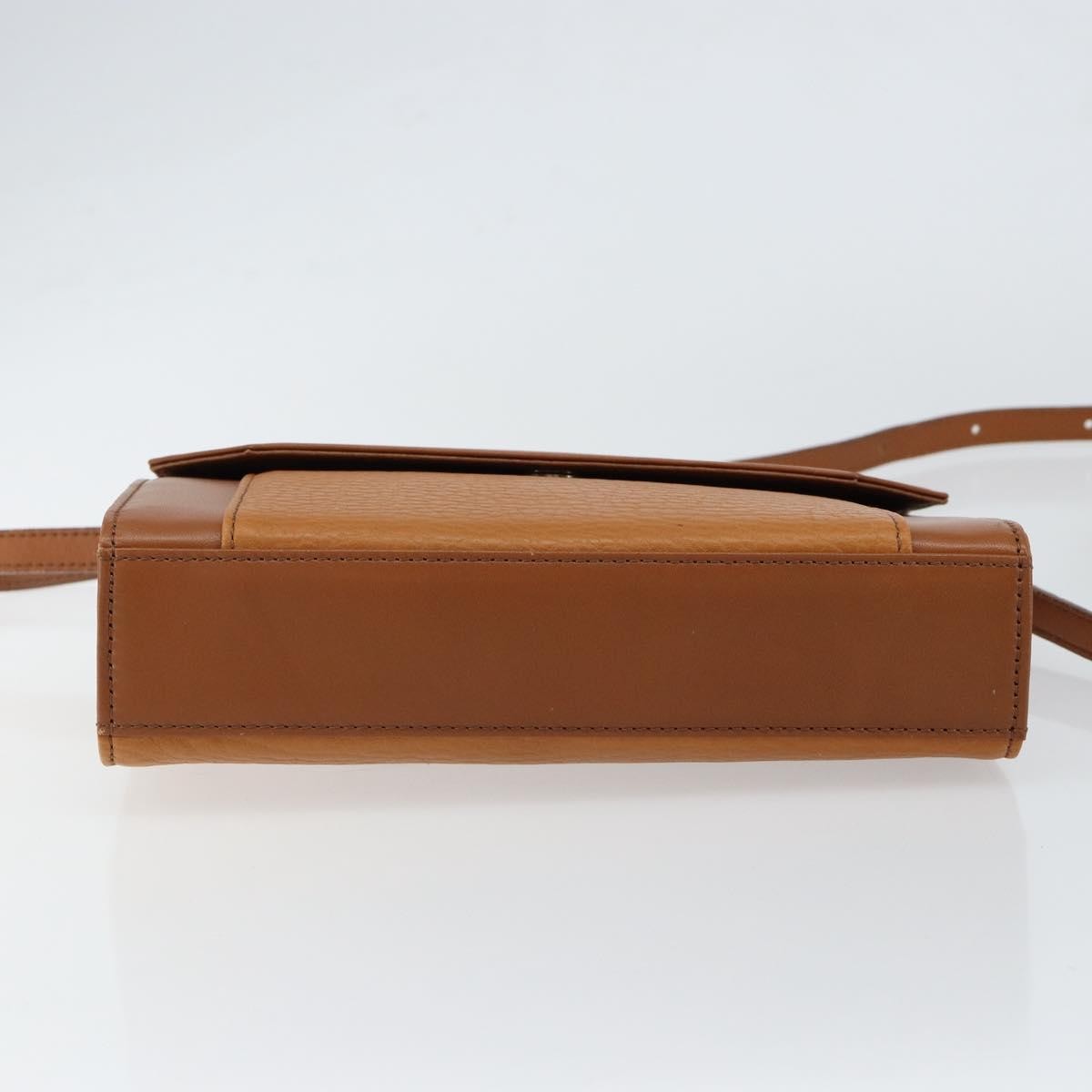 Burberry Vintage Shoulder Bag Leather, BROWN, LEATHER, Shoulder bag