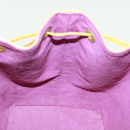 Louis Vuitton Petit Noe Handbag Epi Leather, YELLOW, LEATHER, Handbag