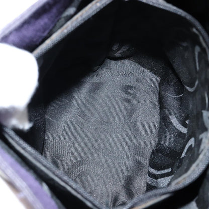 Salvatore Ferragamo Vala Handbag Suede, PURPLE, SUEDE, Handbag