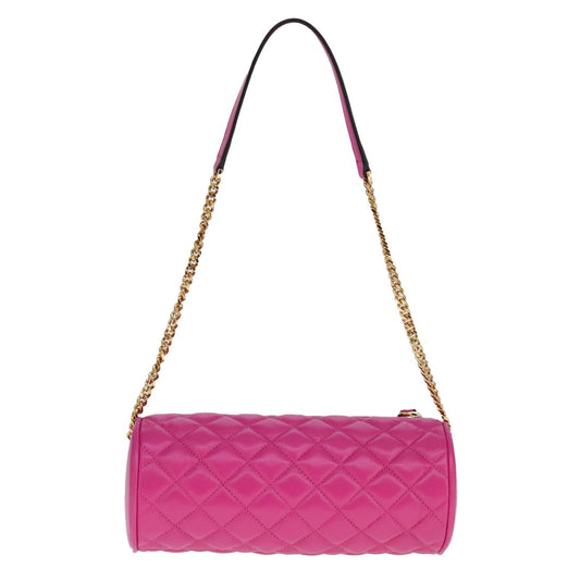 Versace Medusa Shoulder Bag Leather, PINK, LEATHER, Shoulder bag