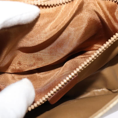 Celine Macadam Shoulder Bag PVC Leather, BEIGE, CANVAS, Shoulder bag