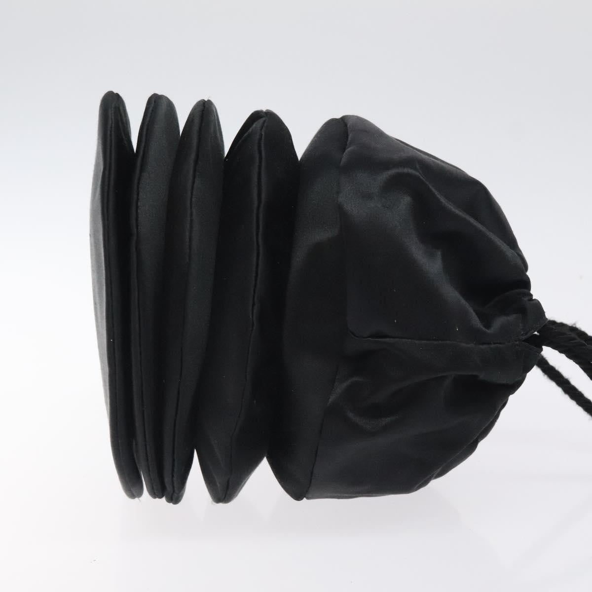 Fendi Vintage shoulderbag Satin, BLACK, SATIN, Shoulder bag