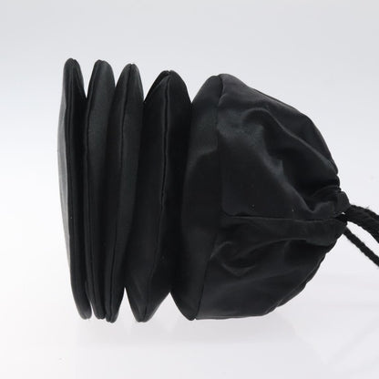 Fendi Vintage shoulderbag Satin, BLACK, SATIN, Shoulder bag