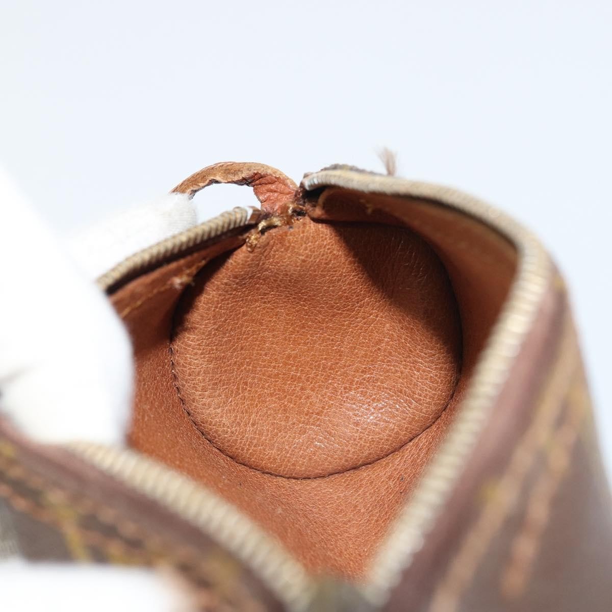 Louis Vuitton Papillon Pochette Monogram Canvas, BROWN, CANVAS, Clutche & pouche