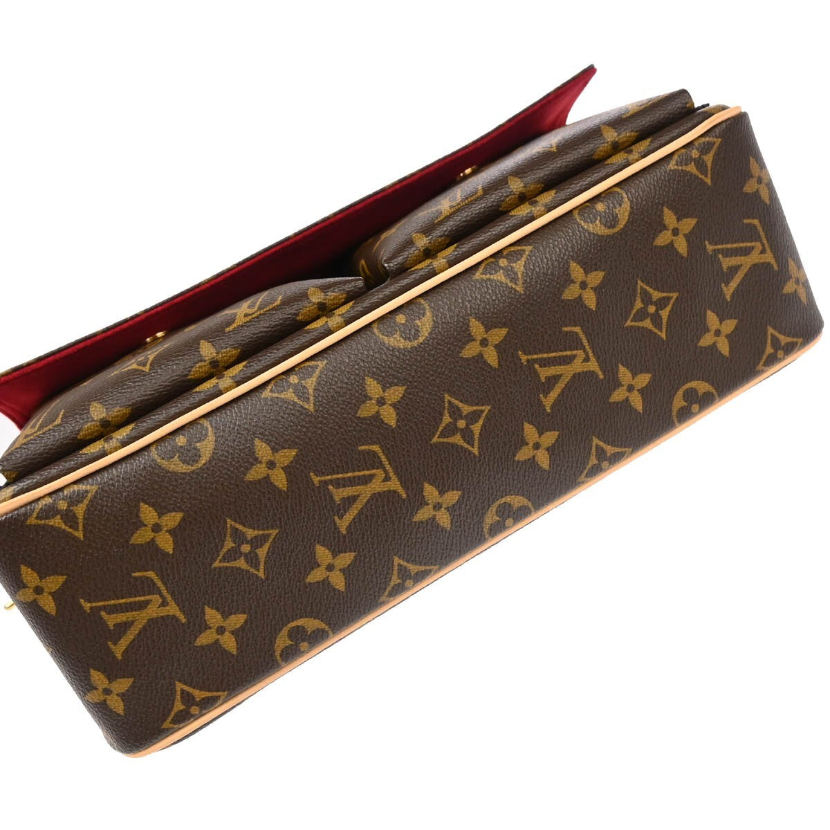 Louis Vuitton Viva Cite Handbag Monogram Canvas, BROWN, CANVAS, Handbag