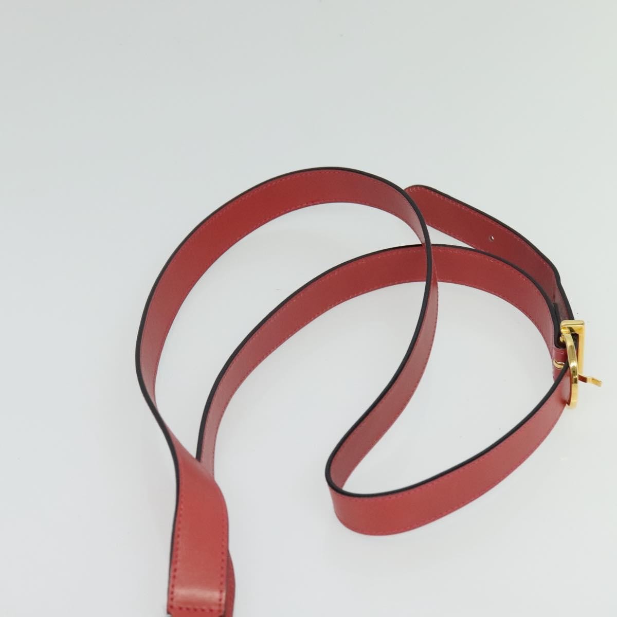 Salvatore Ferragamo Gancini Shoulder Bag Leather, PINK, LEATHER, Shoulder bag