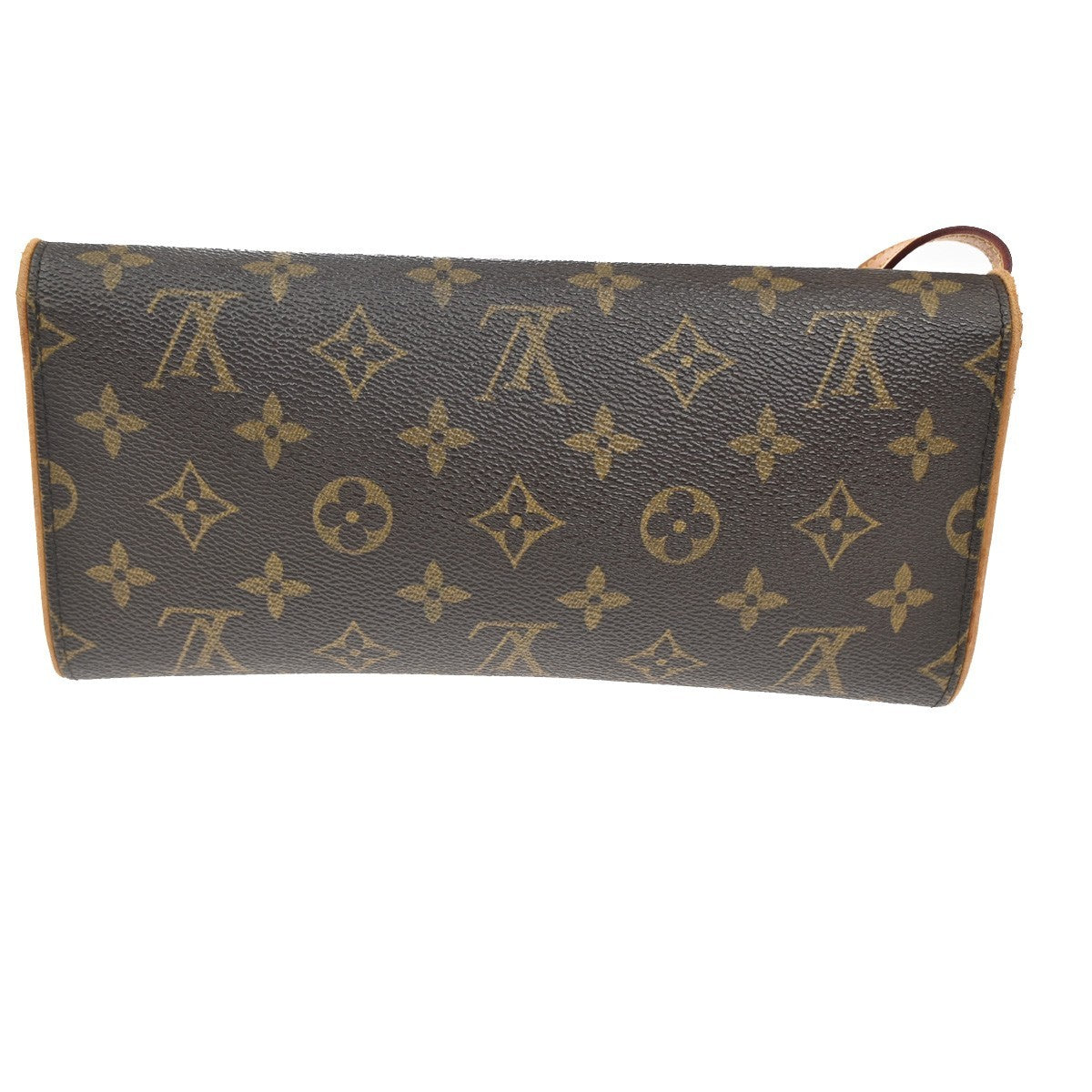 Louis Vuitton Twin Handbag Monogram Canvas, BROWN, CANVAS, Shoulder bag