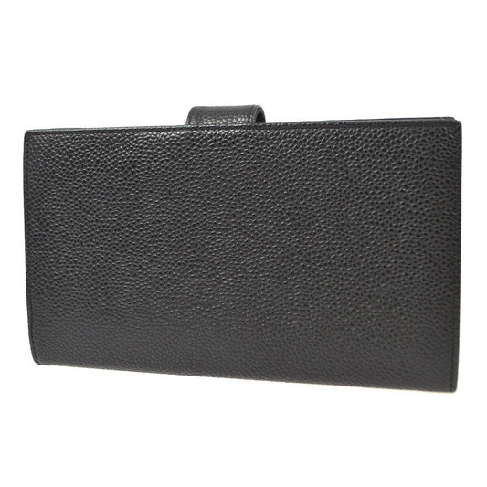Chanel Timeless CC French Wallet Caviar, BLACK, LEATHER, Wallets