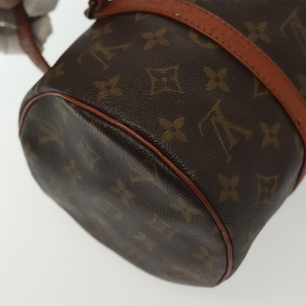 Louis Vuitton Papillon Handbag Monogram Canvas, BROWN, CANVAS, Handbag