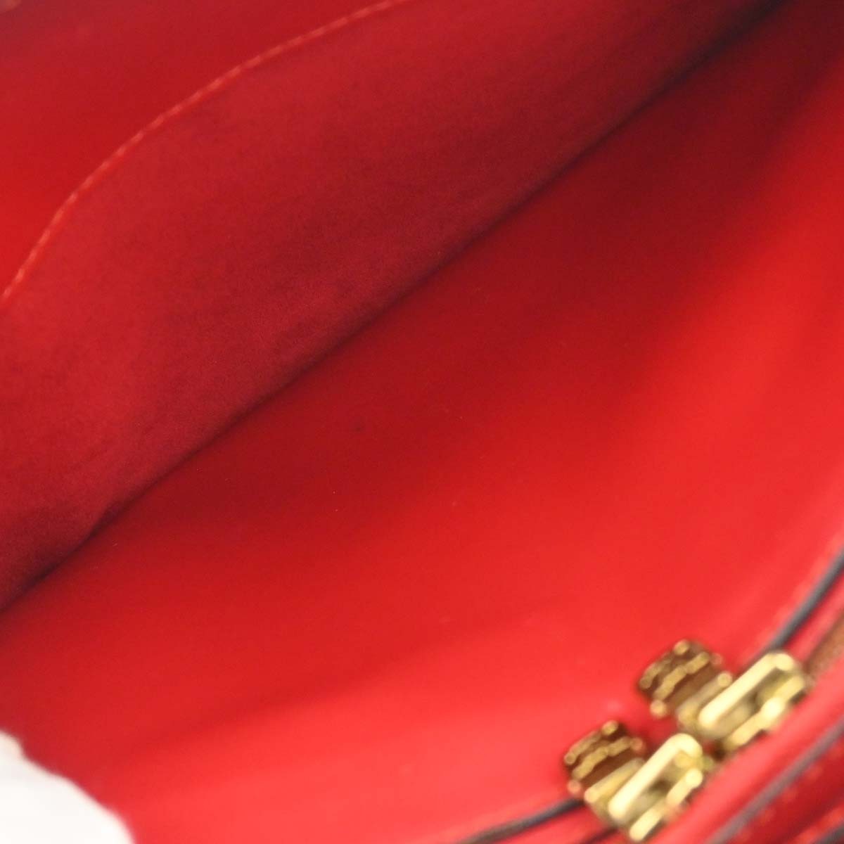 Louis Vuitton Pont Neuf Handbag Epi Leather, Red, Leather, Handbag