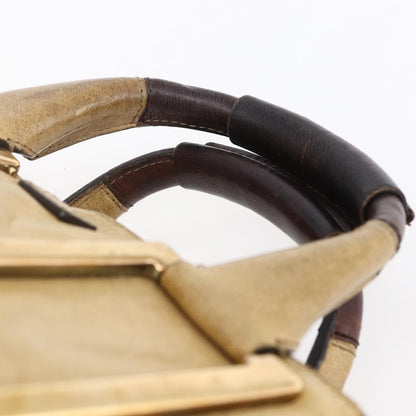 Chloe Ethel Handbag Leather, BEIGE, LEATHER, Handbag