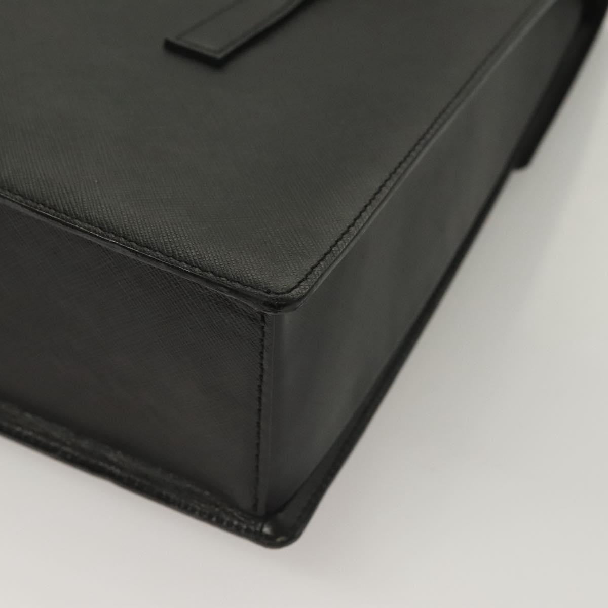 Burberry Vintage Handbag Leather, BLACK, LEATHER, Handbag