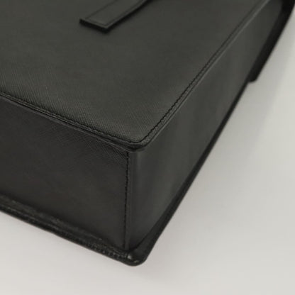 Burberry Vintage Handbag Leather, BLACK, LEATHER, Handbag