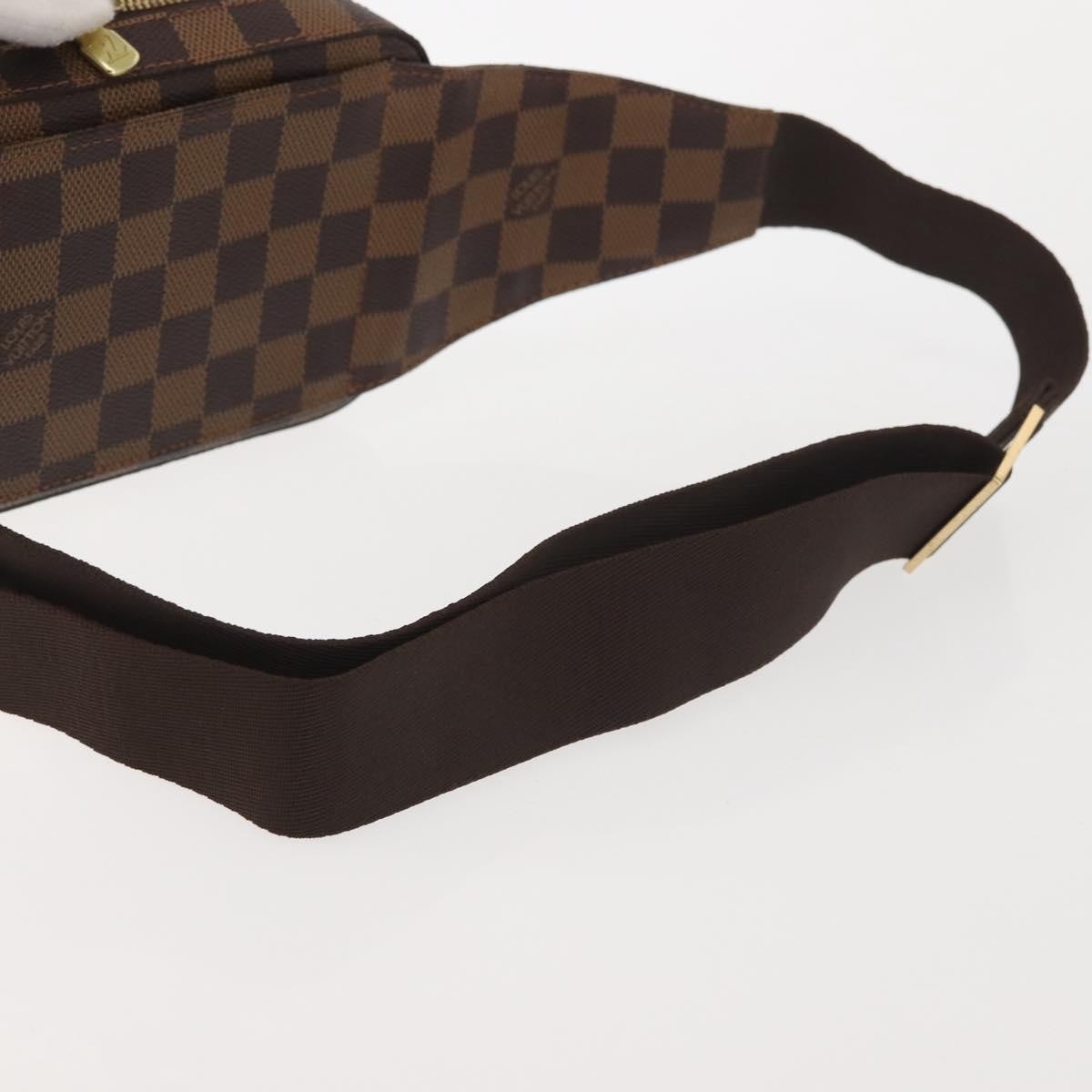 Louis Vuitton Geronimos Waist Bag Damier, BROWN, CANVAS, Shoulder bag