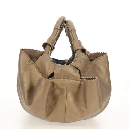 Loewe Anagram Logo Nappa Aire Hand Bag Leather, GOLD, LEATHER, Handbag