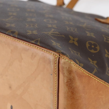 Louis Vuitton Cabas Mezzo Monogram Canvas, BROWN, CANVAS, Tote bag