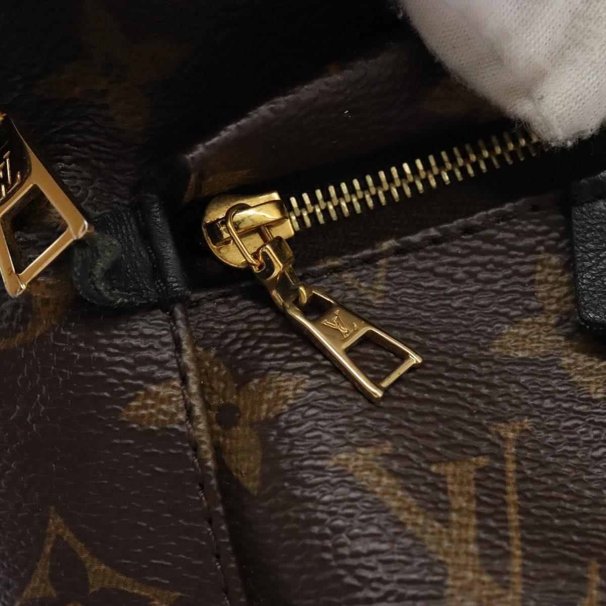 Louis Vuitton Palm Springs Backpack Monogram Canvas, BROWN, CANVAS, Backpack