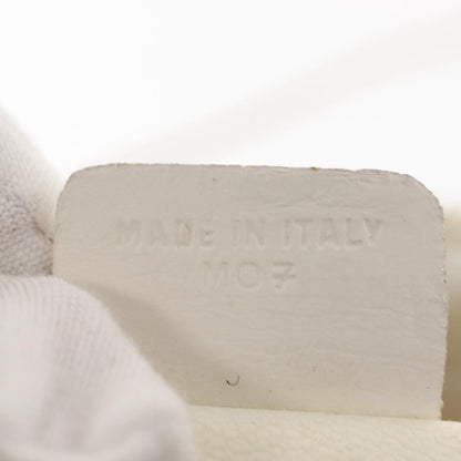 Celine Shoulder Bag Leather, WHITE, LEATHER, Shoulder bag