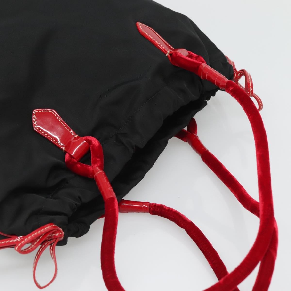 Prada Vintage Tote Tessuto, BLACK, NYLON, Tote bag