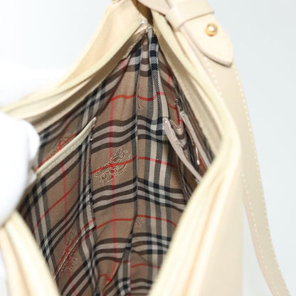 Burberry Shoulder Bag Leather, BEIGE, LEATHER, Shoulder bag
