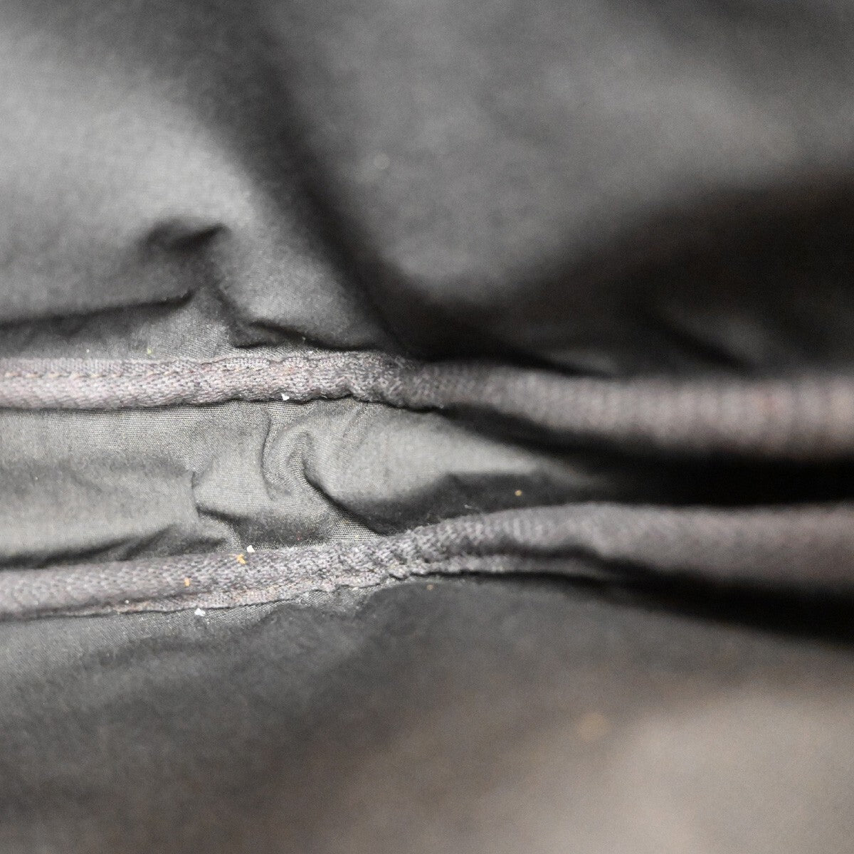 Louis Vuitton Saumur Handbag Mini Lin, BROWN, CANVAS, Handbag