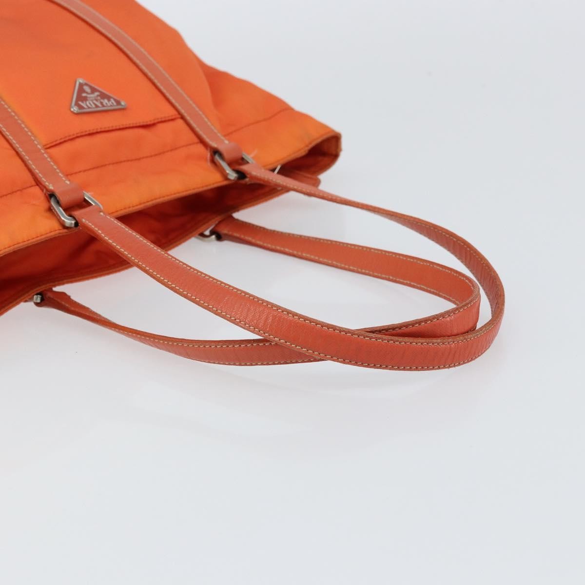 Prada Vintage Tote Tessuto, ORANGE, NYLON, Tote bag