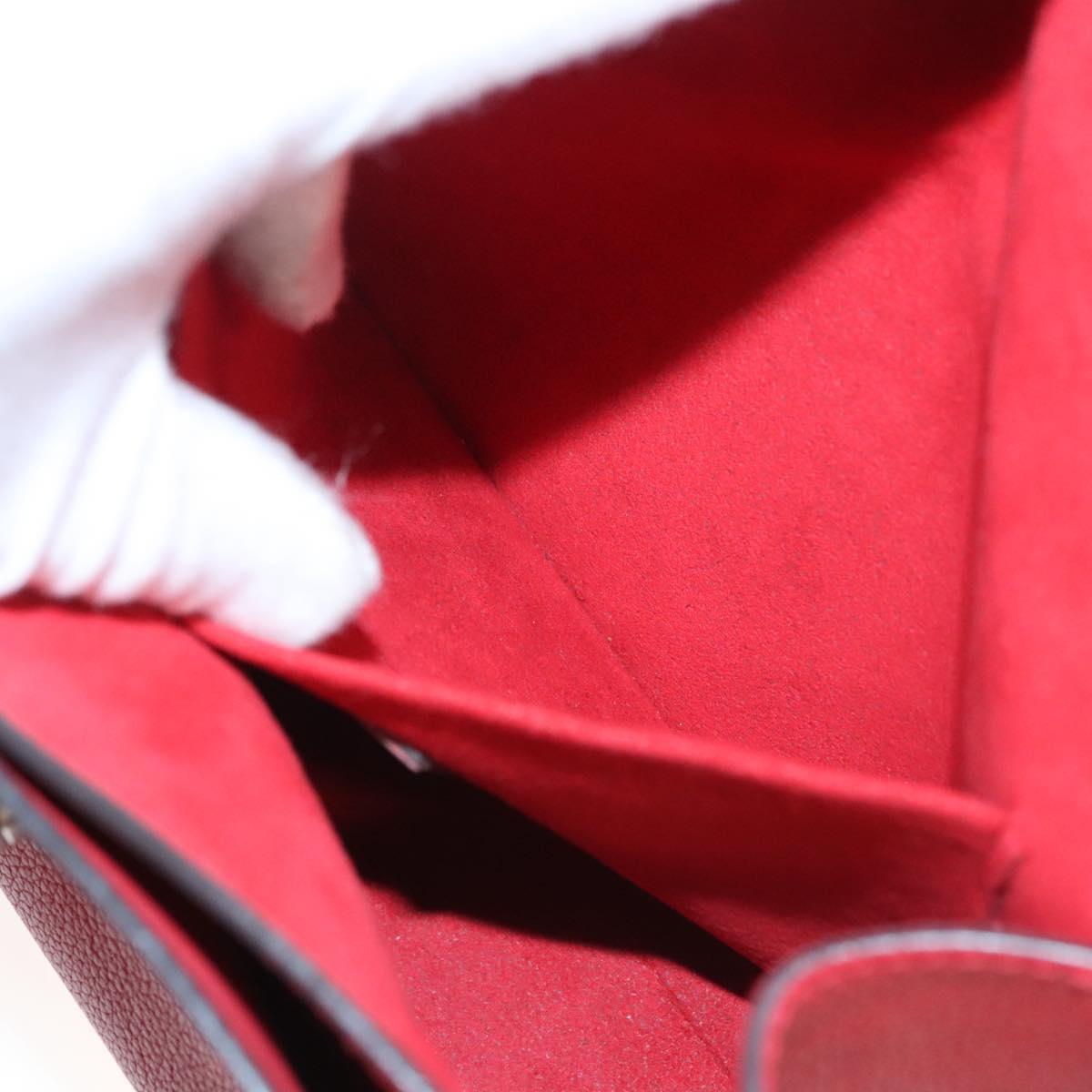 Louis Vuitton Mylockme Handbag Leather, RED, LEATHER, Handbag