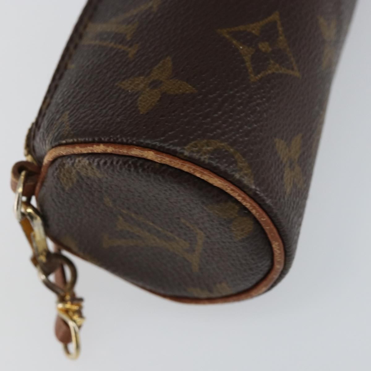 Louis Vuitton Papillon Pochette Monogram Canvas, BROWN, CANVAS, Clutche & pouche