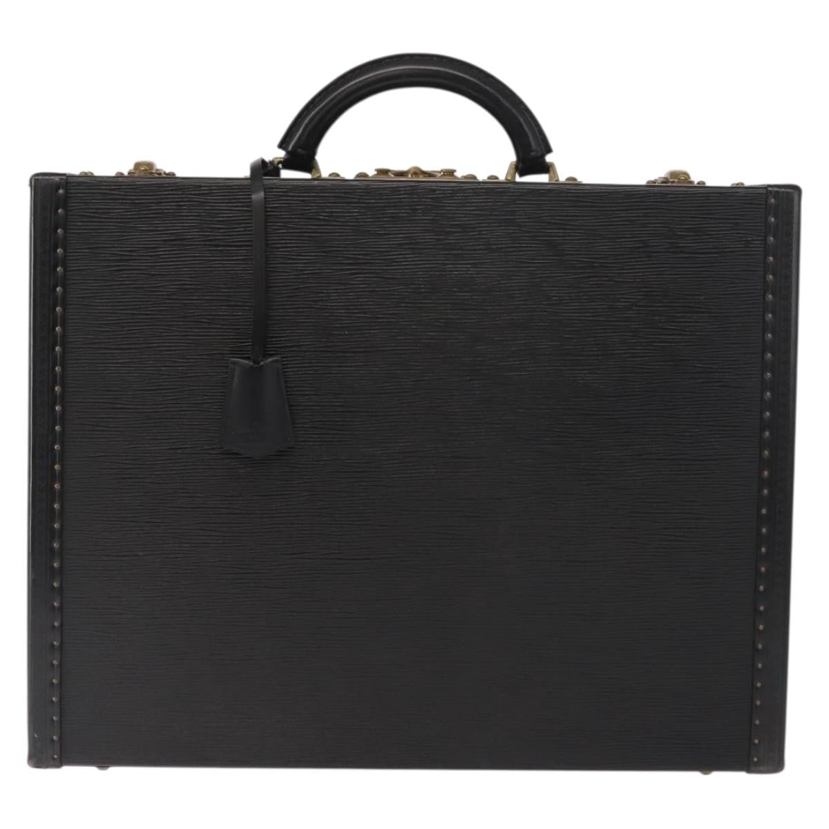 Louis Vuitton President Classeur Briefcase Epi Leather, BLACK, LEATHER, Briefcase