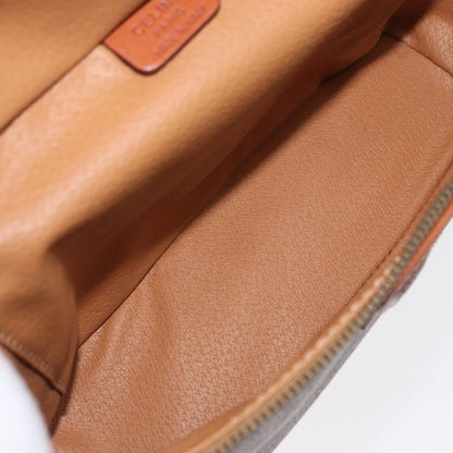 Celine Macadam Vanity Bag Canvas, BROWN, CANVAS, Handbag