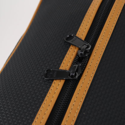 Saint Laurent Vintage Boston PVC Leather, BLACK, PVC, Travel bag