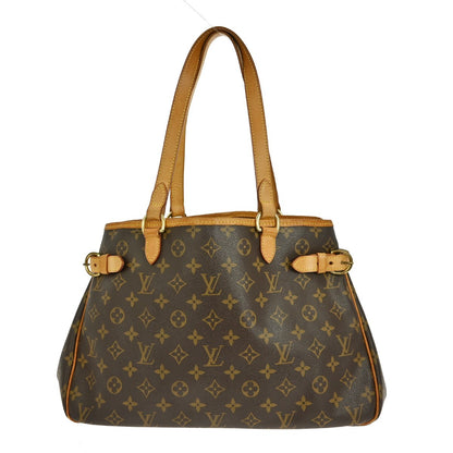 Louis Vuitton Batignolles Handbag Monogram Canvas, BROWN, CANVAS, Handbag
