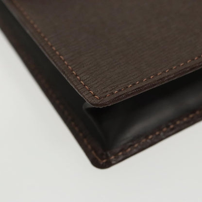 Burberry Vintage Pouch Leather, BROWN, LEATHER, Clutche & pouche