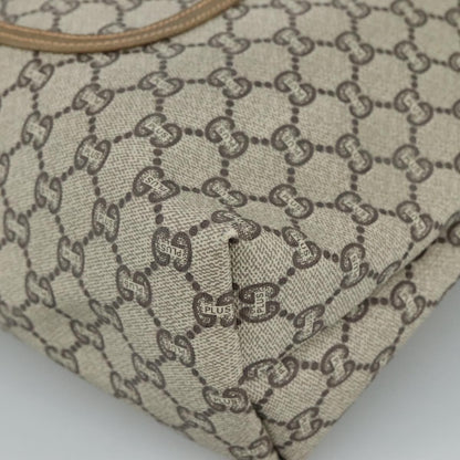 Gucci Ophidia Open Shopping Tote GG Coated Canvas, BEIGE, CANVAS, Tote bag