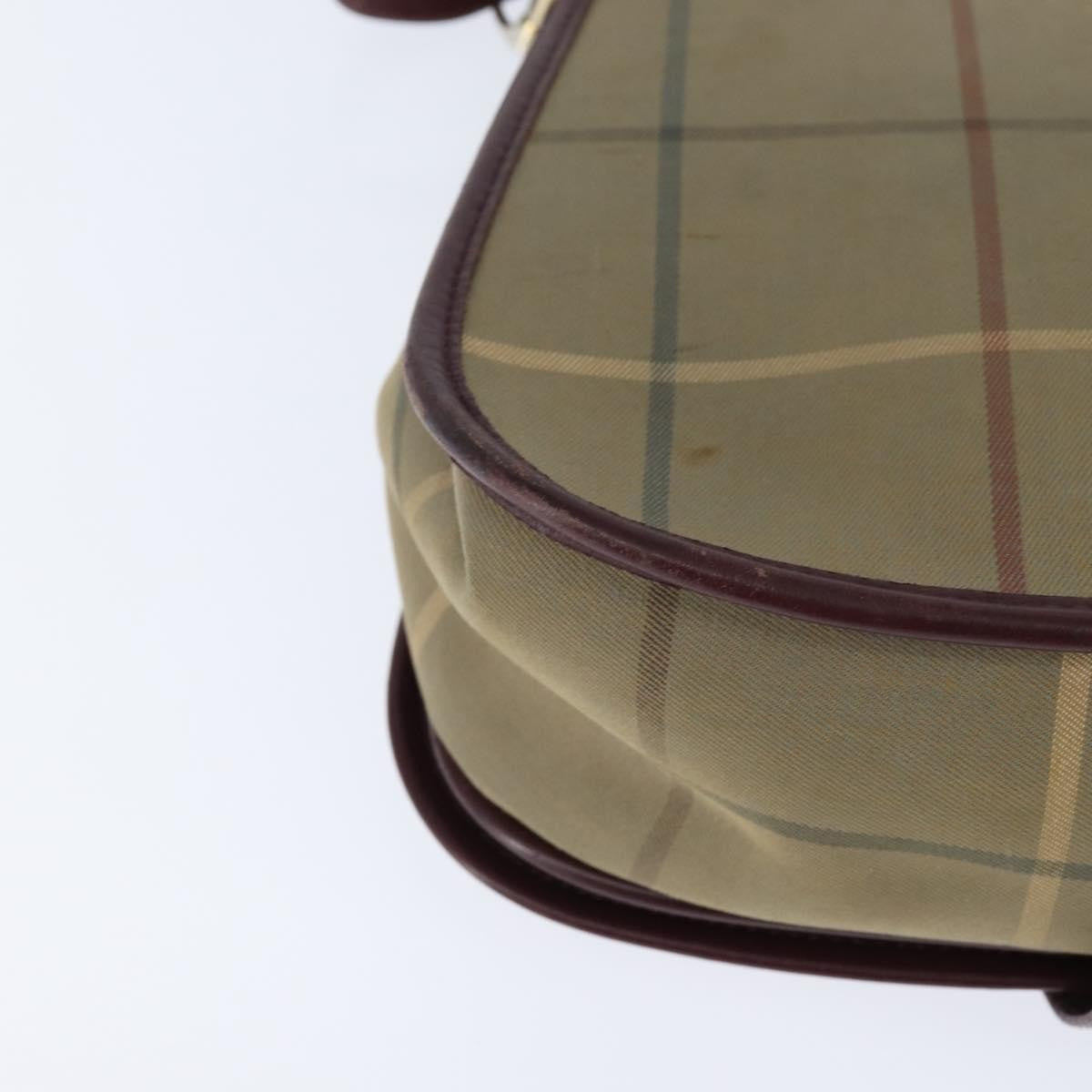 Burberry Nova check Shoulder bag Canvas, BEIGE, CANVAS, Shoulder bag