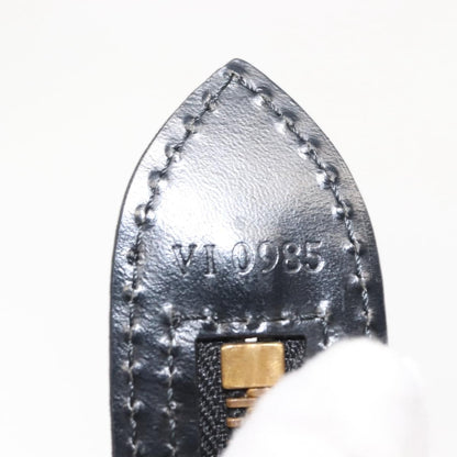 Louis Vuitton Saint Jacques Handbag Epi Leather, BLACK, LEATHER, Shoulder bag