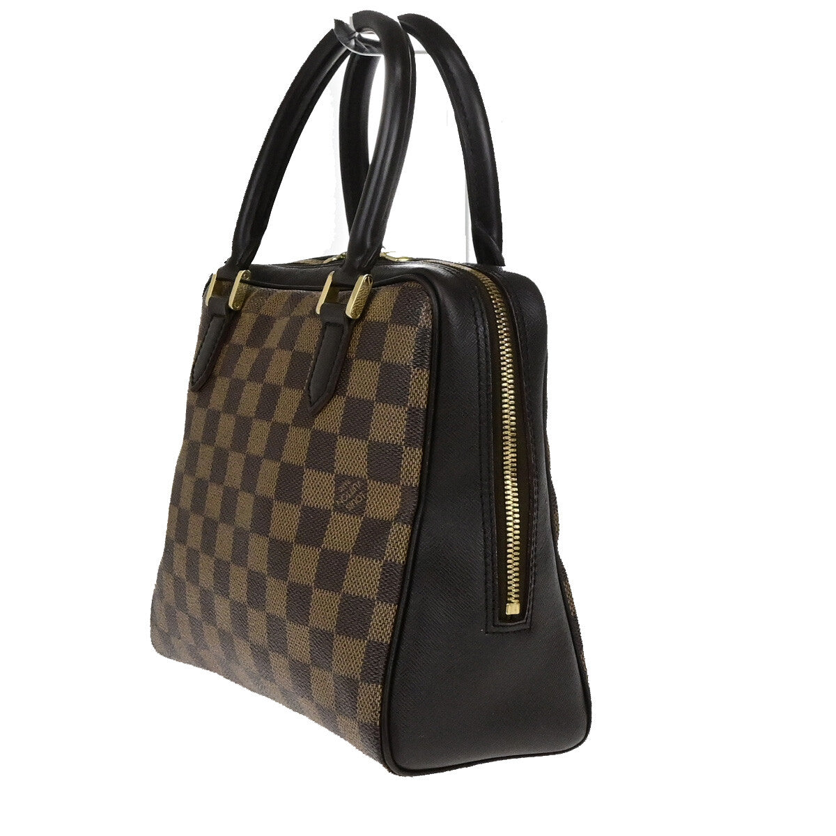 Louis Vuitton Brera Handbag Damier, BROWN, CANVAS, Handbag