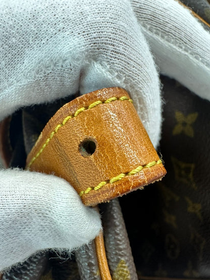 Louis Vuitton Saumur Handbag Monogram Canvas, Brown, Canvas, Shoulder Bag