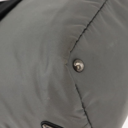 Prada Convertible Double Tote Tessuto, BLACK, NYLON, Handbag