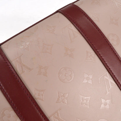 Louis Vuitton Very Tote Monogram Leather, BURGUNDY, LEATHER, Tote bag