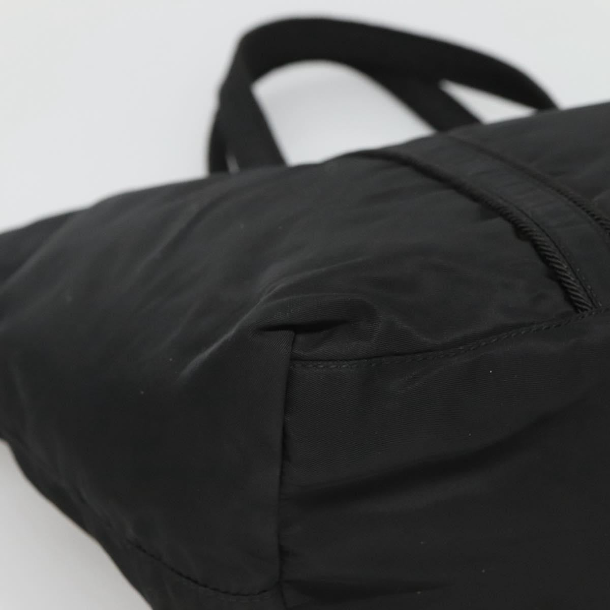 Prada Vintage Tote Tessuto, BLACK, NYLON, Tote bag