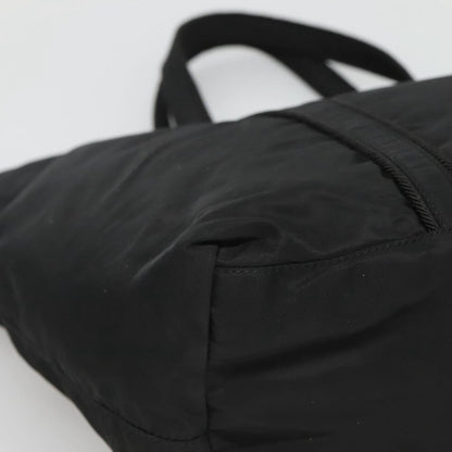Prada Vintage Tote Tessuto, BLACK, NYLON, Tote bag