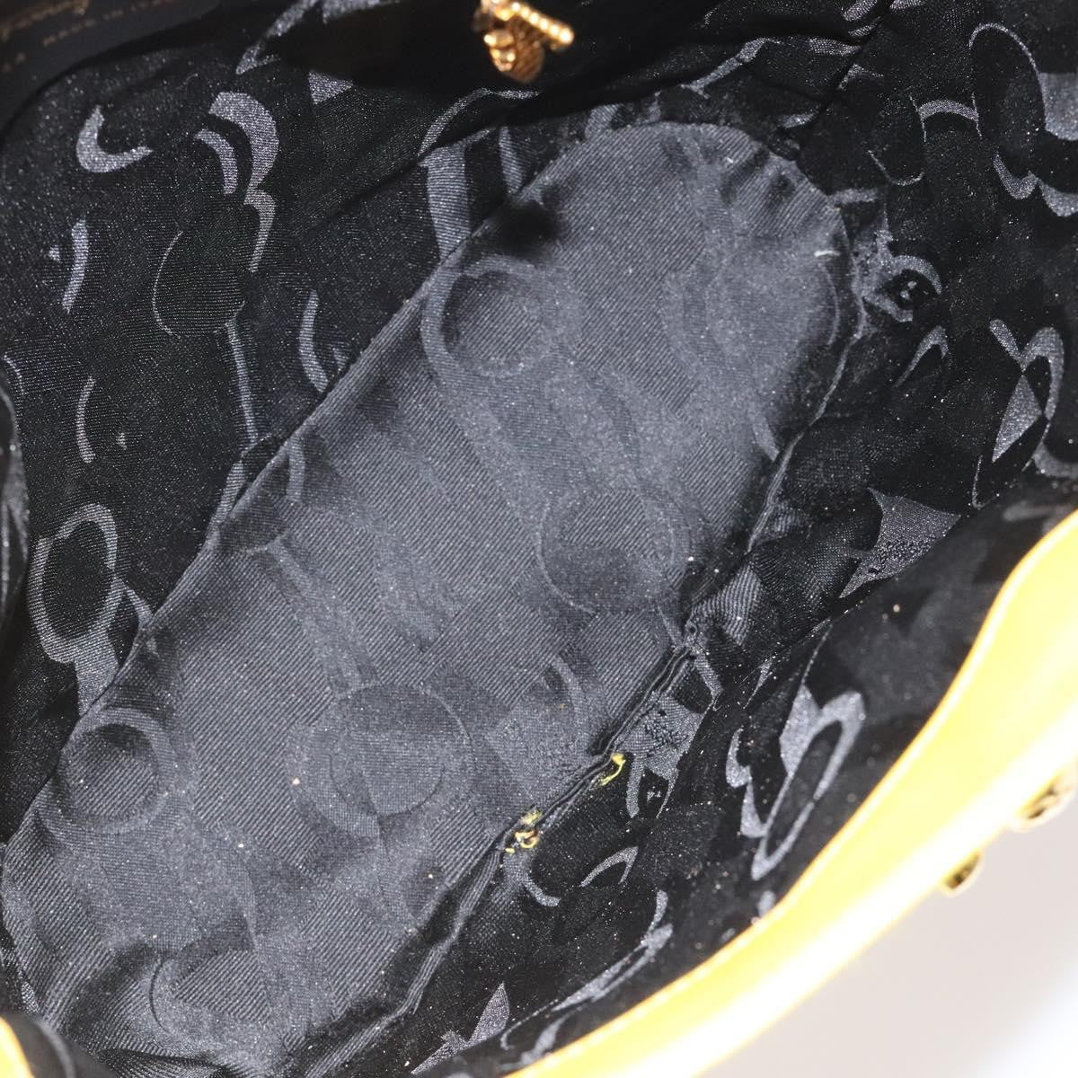 Salvatore Ferragamo Shoulder Bag Leather, YELLOW, LEATHER, Shoulder bag