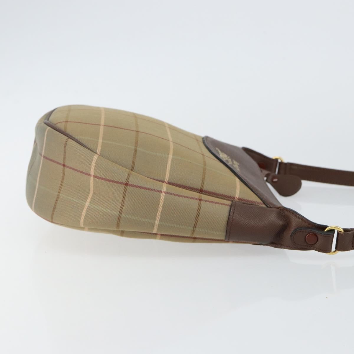 Burberry Nova check Shoulder bag Canvas, BEIGE, CANVAS, Shoulder bag